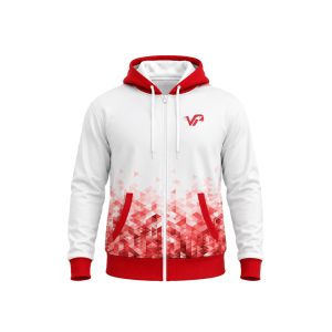 Custom Soccer Zip Hoodie