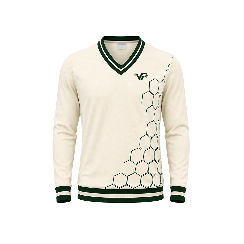 Custom Cricket Test Sweater